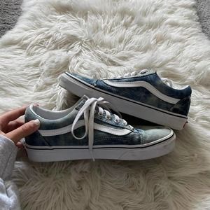 Tie dye vans no flaws